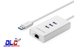 USB 3.0 to Lan Ugreen 20260 Gigabit 10/100/1000Mbps + Hub USB 3 port USB 3.0