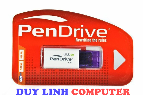 USB 8GB Pendrive - Pdusb Click