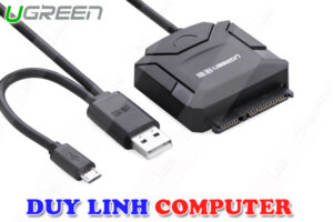 USB to Sata 2.0 tích hợp OTG cao cấp Ugreen 20216 chính hãng