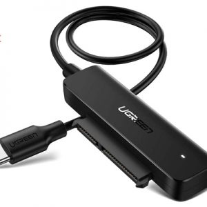 Cáp USB Type C to SATA đọc ổ cứng 2.5inch chính hãng Ugreen 70610