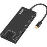 Hub USB Type C 7 in 1 to HDMI USB 3.0 Lan doc the SD TF Onten 9180 0