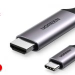 Cap USB Type C to HDMI dai 2m Ugreen 50571 ho tro 4k 60Hz 0
