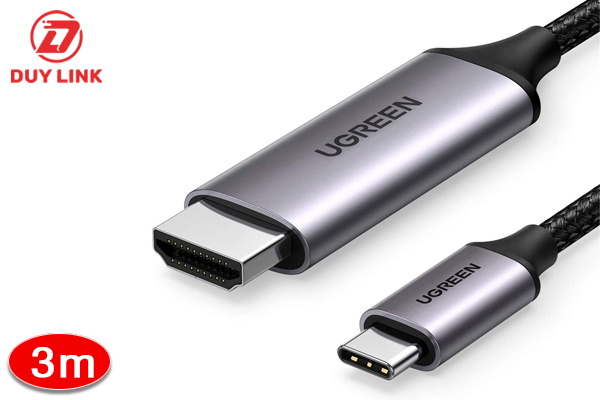 Cap USB Type C to HDMI dai 3m Ugreen 50766 ho tro 4k 60Hz 0