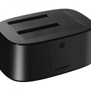 Dock đựng ổ cứng kép Sata 2.5/3.5inch chuẩn USB 3.0 Ugreen 50857