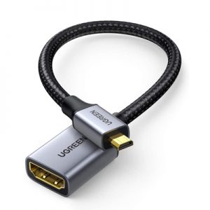 Cáp chuyển Micro HDMI to HDMI 2.0 Ugreen 10553 hỗ trợ 4K