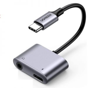 Cáp USB Type C to 3.5mm + sạc PD 30W Ugreen 60164