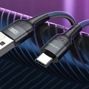 Cáp sạc USB Type C dài 1m Earldom EC-072C hỗ trợ 5A