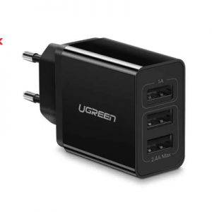 Củ sạc nhanh 15w 3 cổng USB Ugreen 50816 chính hãng