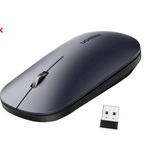 Chuột không dây 2.4Ghz Ugreen 90372 Slim Click DPI 4000 chính hãng