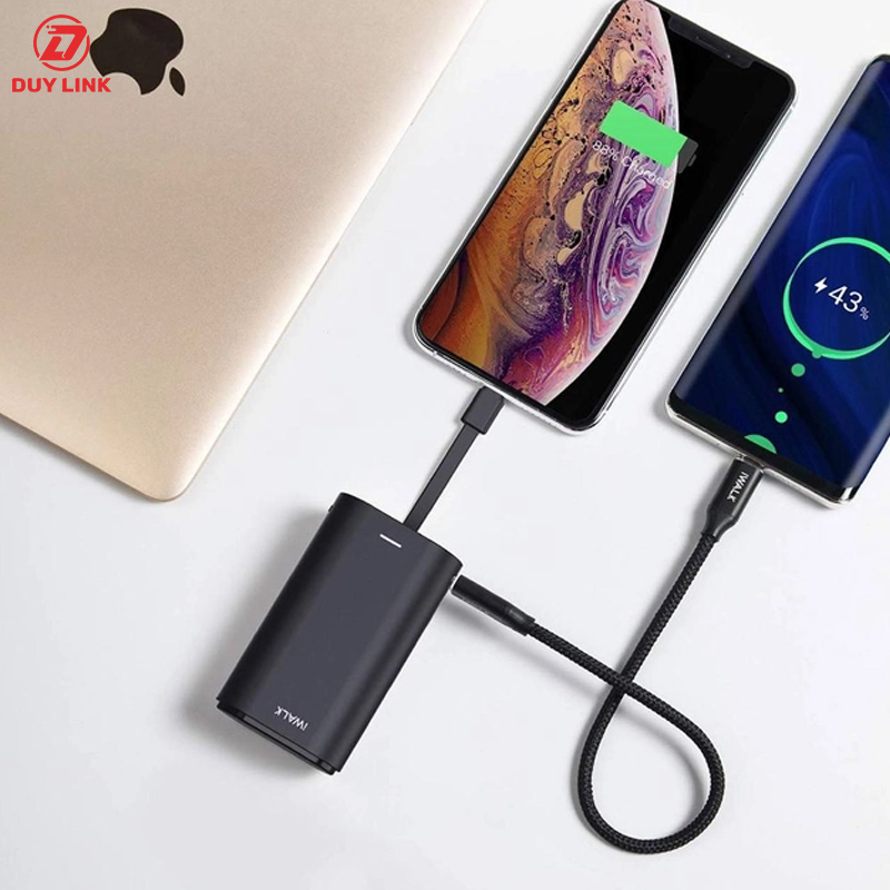 Pin sac du phong di dong 9000mAh chuan lightning iWALK DBL10000L 2