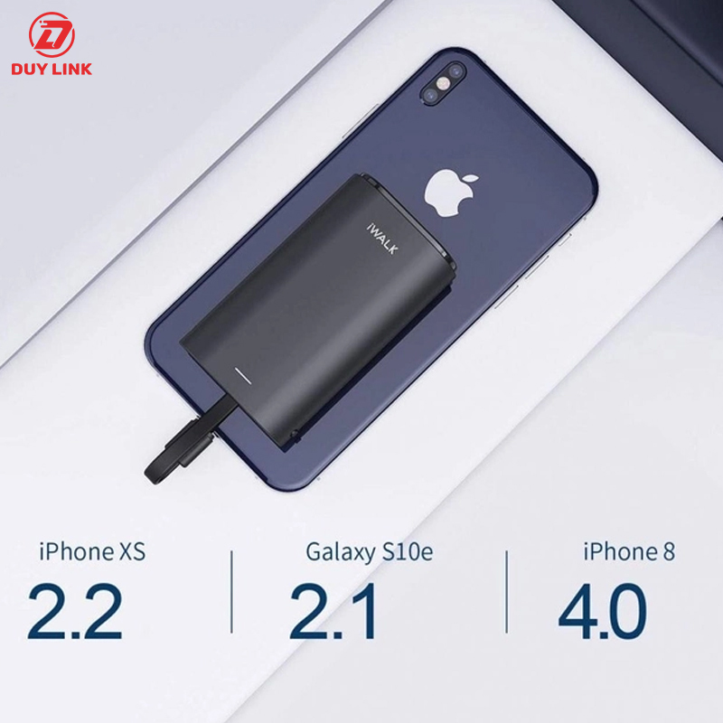 Pin sac du phong di dong 9000mAh chuan lightning iWALK DBL10000L 5