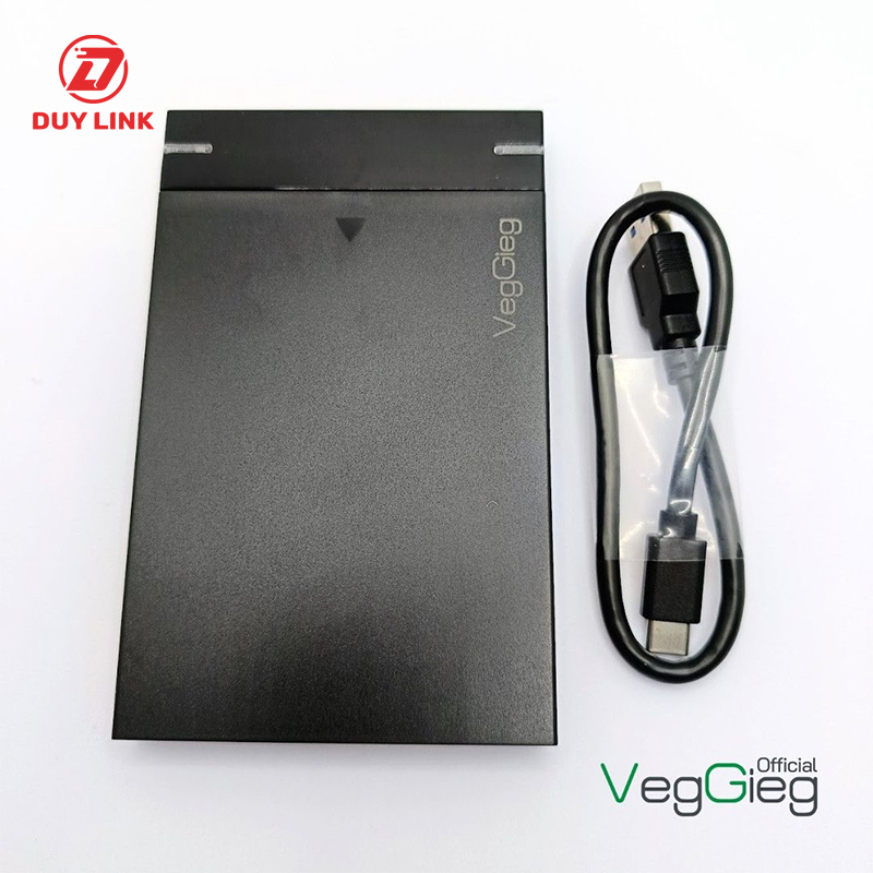 Box o cung SATA USB 3.0 Cap USB Type C 10Gbps VegGieg V GM02 5