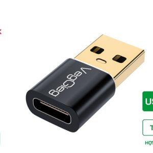 Đầu chuyển đổi USB 3.0 sang USB Type C VegGieg V-S122 chính hãng