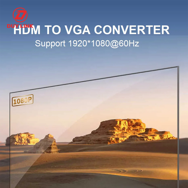 Cap chuyen doi HDMI sang VGA dai 20cm 1080p60hz Ugreen 90813 CM611 3