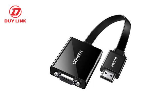 Cap chuyen doi HDMI sang VGA dai 20cm 1080p60hz Ugreen 90813 CM611