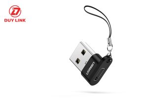 Dau chuyen doi USB Type A 2.0 sang Type C ho tro 480Mbps sac nhanh 18w du lieu Ugreen 50568